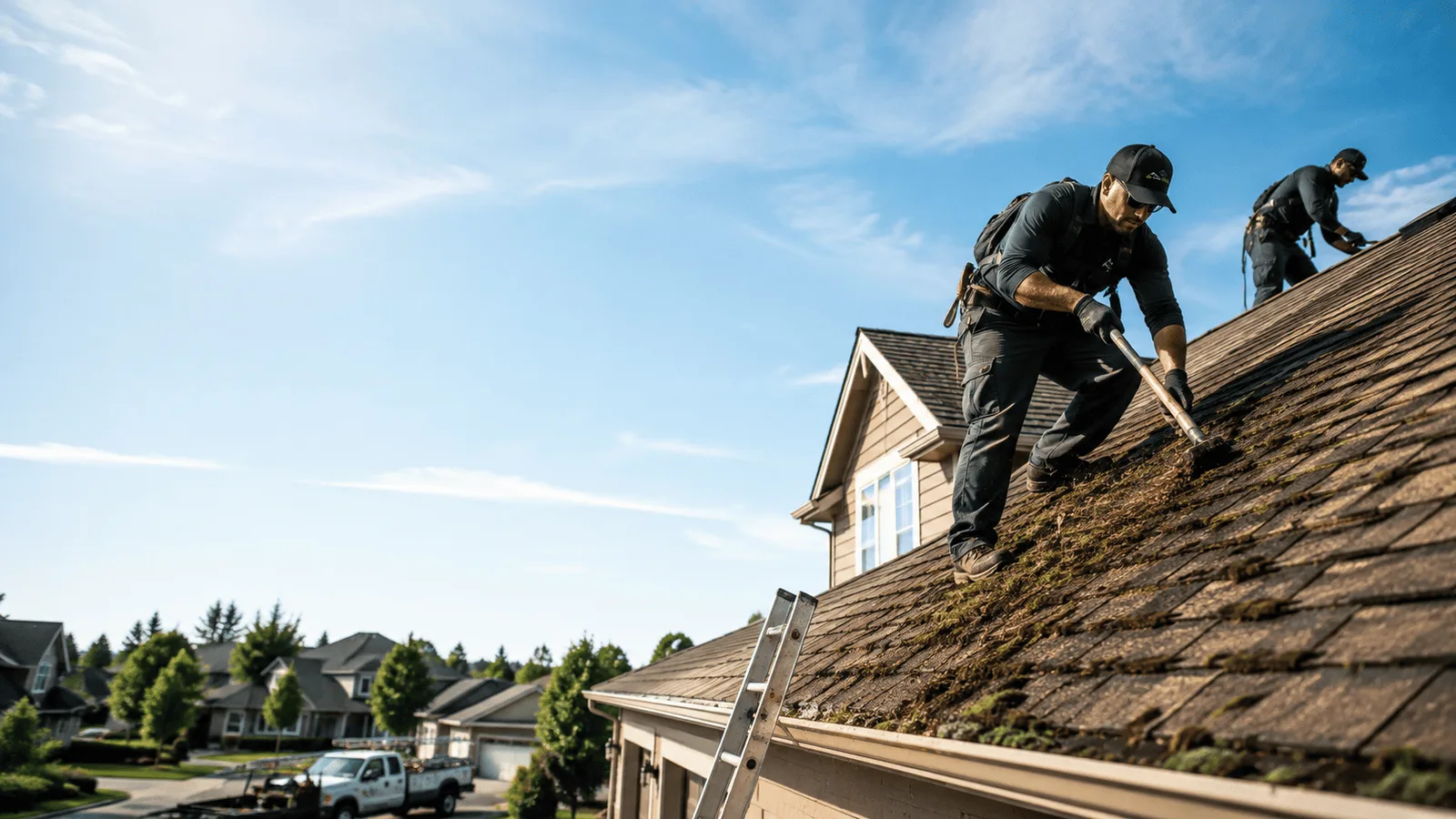Roof Moss Removal in Dodgeville, WI near me